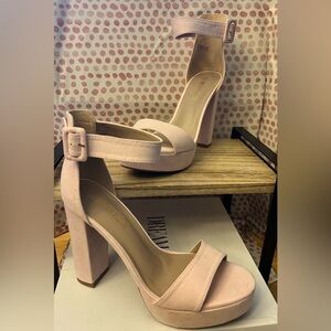 DREAM PAIRS Women's Hi-Lo High Heel Platform Pump Sandals